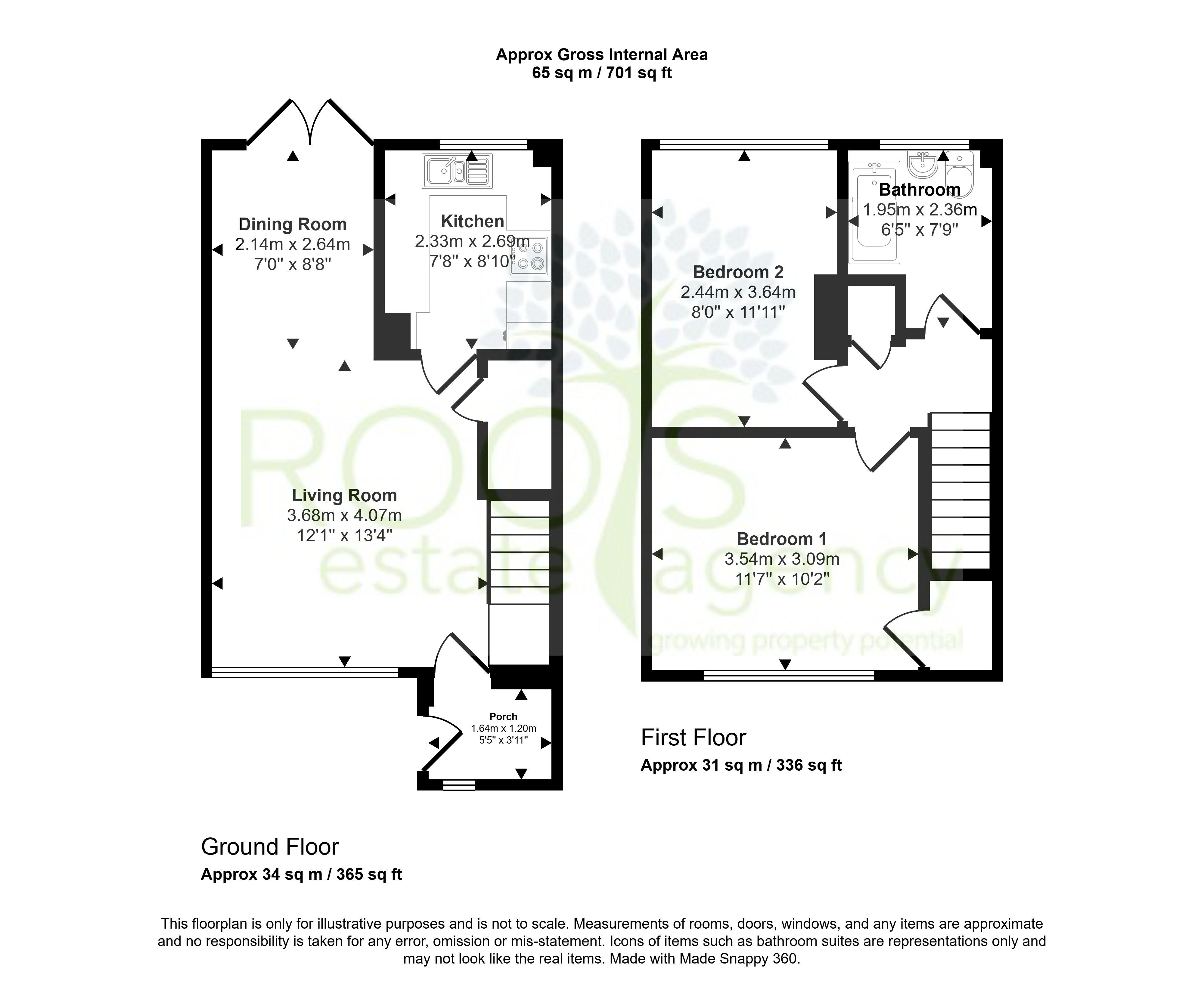 8, Skippons Close, Newbury floorplan