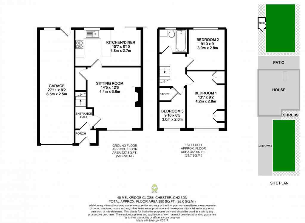 3 Bedrooms Semi-detached house to rent in Melkridge Close, Hoole, Chester CH2