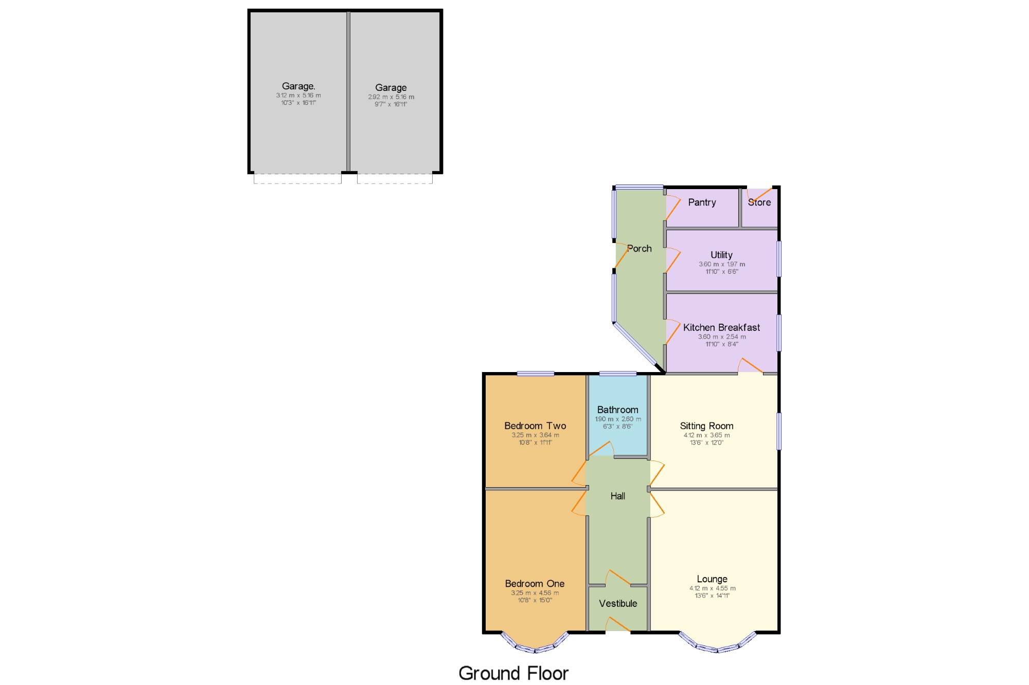 3 Bedrooms Bungalow for sale in Taylors Meanygate, Tarleton, Preston, Lancashire PR4