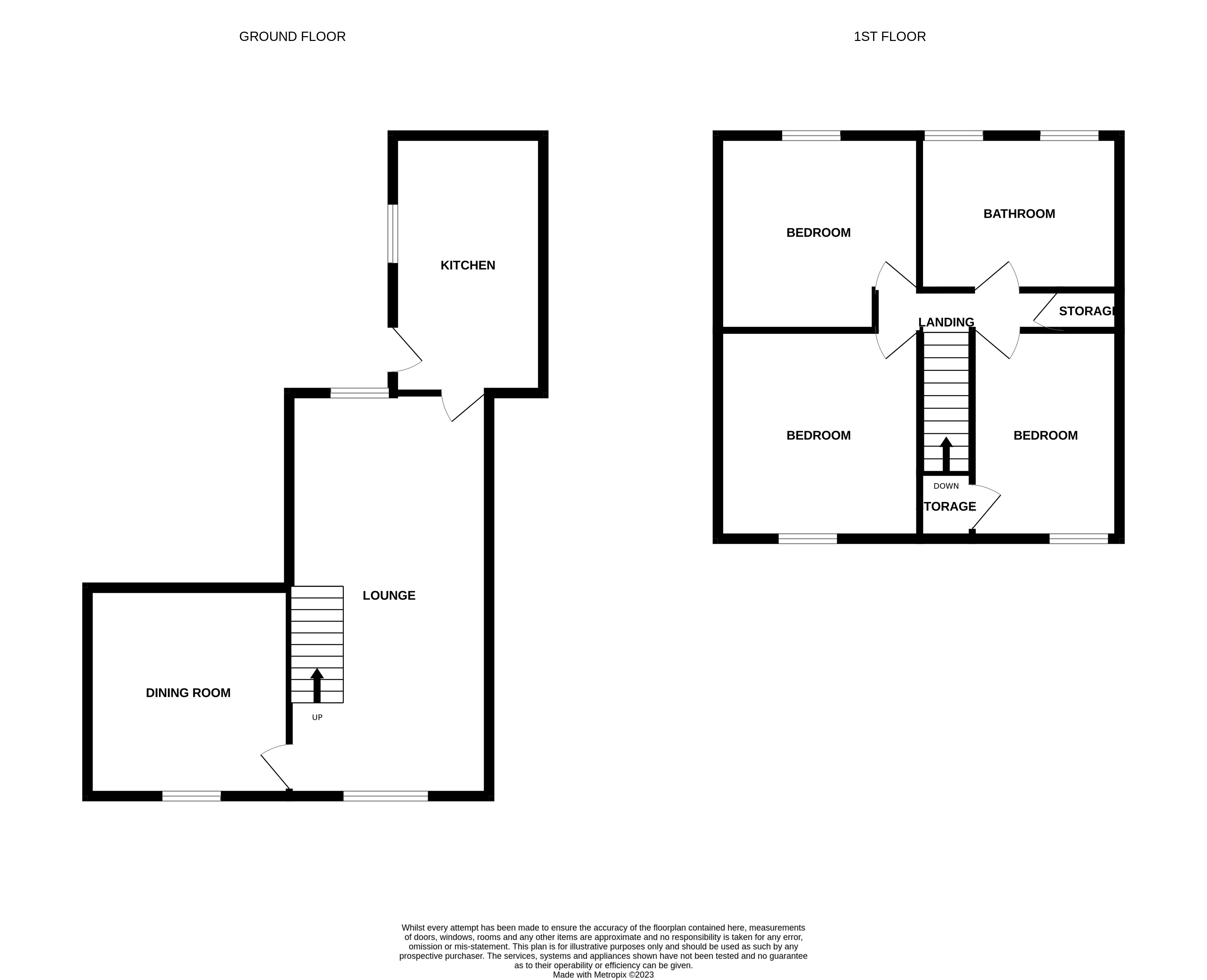 136, Church Street, Essex floorplan