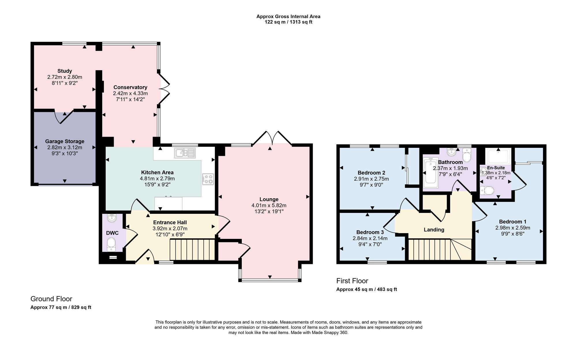 Brook Close, Swanmore, SO32 floorplan