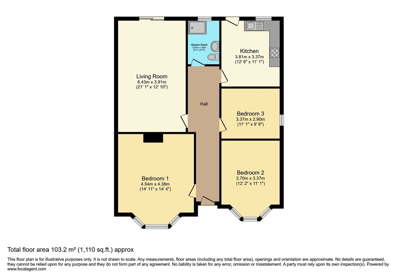 98, Purfleet Road, South Ockendon floorplan