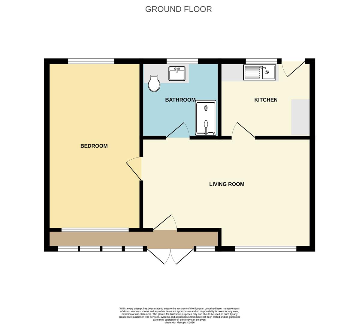 170, Telford Street, Hull floorplan