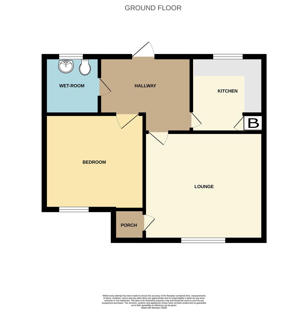 75, Hillbourne Road, Weymouth floorplan