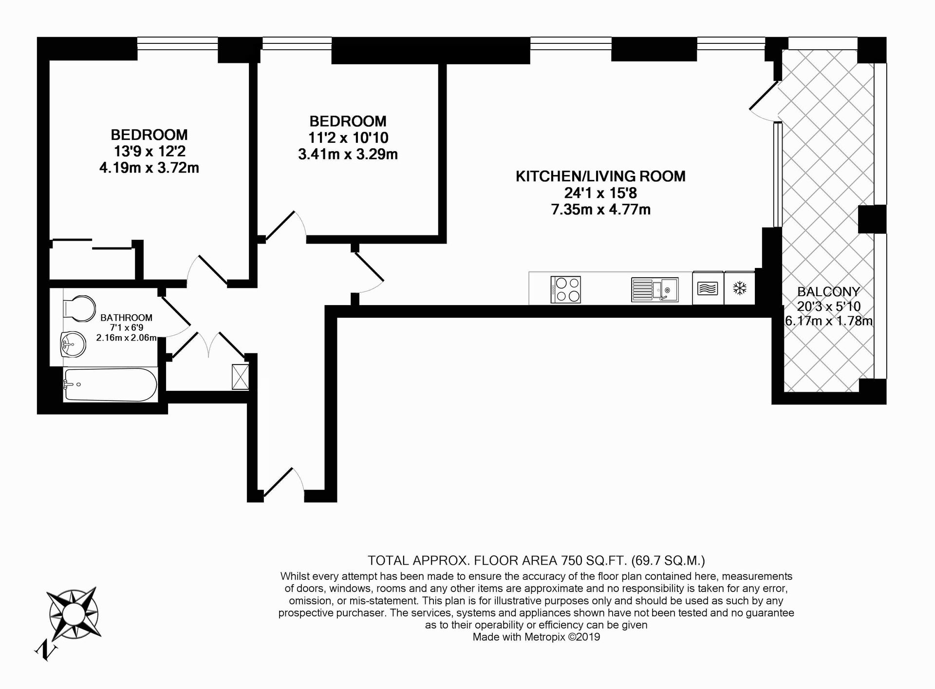 2 Bedrooms Flat to rent in Boaters Avenue, Brentford Lock West, Brentford Lock Commerce Road, London TW8