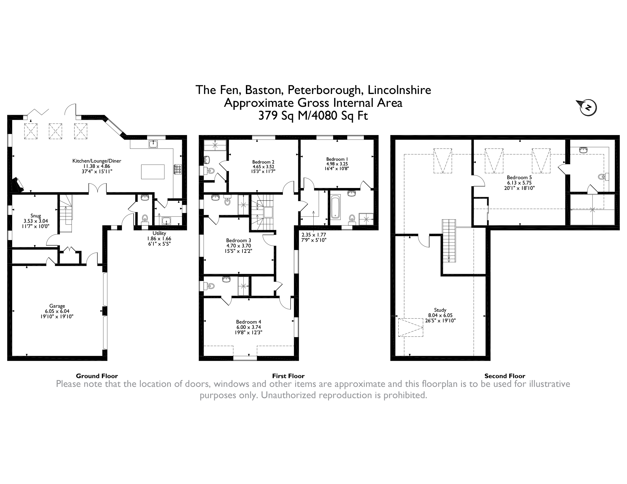 5, The Fen, Peterborough floorplan