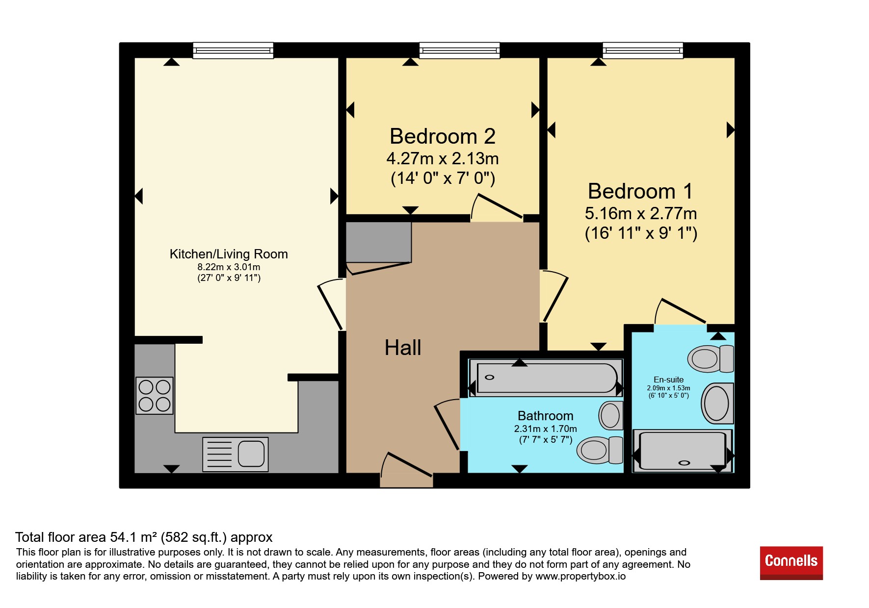 93, Drummond Grove, Ashford floorplan