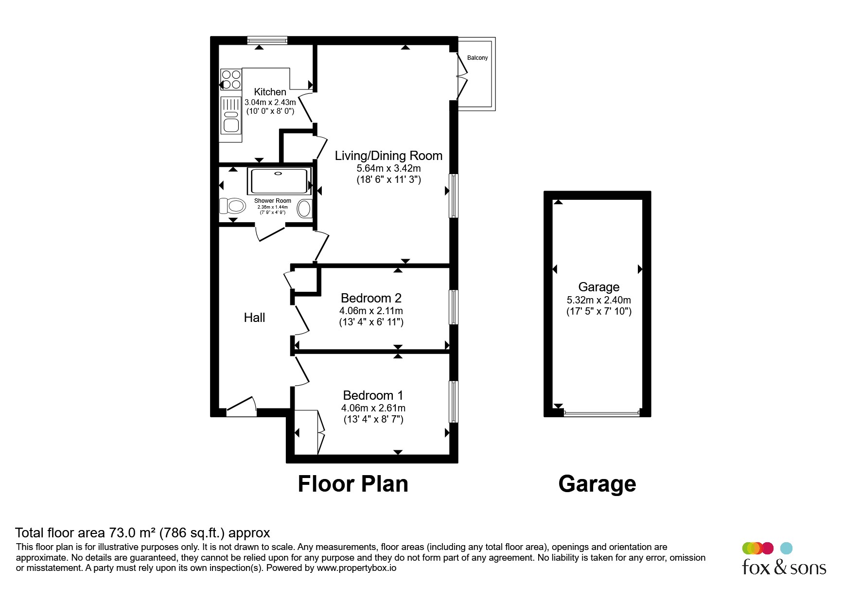 Flat 8, Knightstone View, 21, Wyke Road, Weymouth floorplan