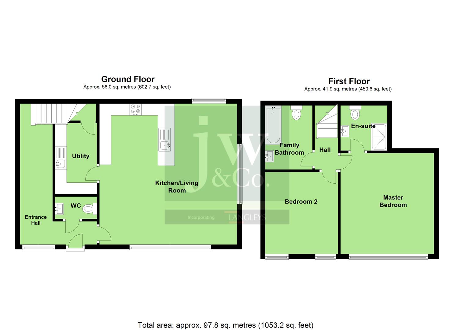 2 Bedrooms Semi-detached house to rent in Branch Road, Park Street, St. Albans AL2