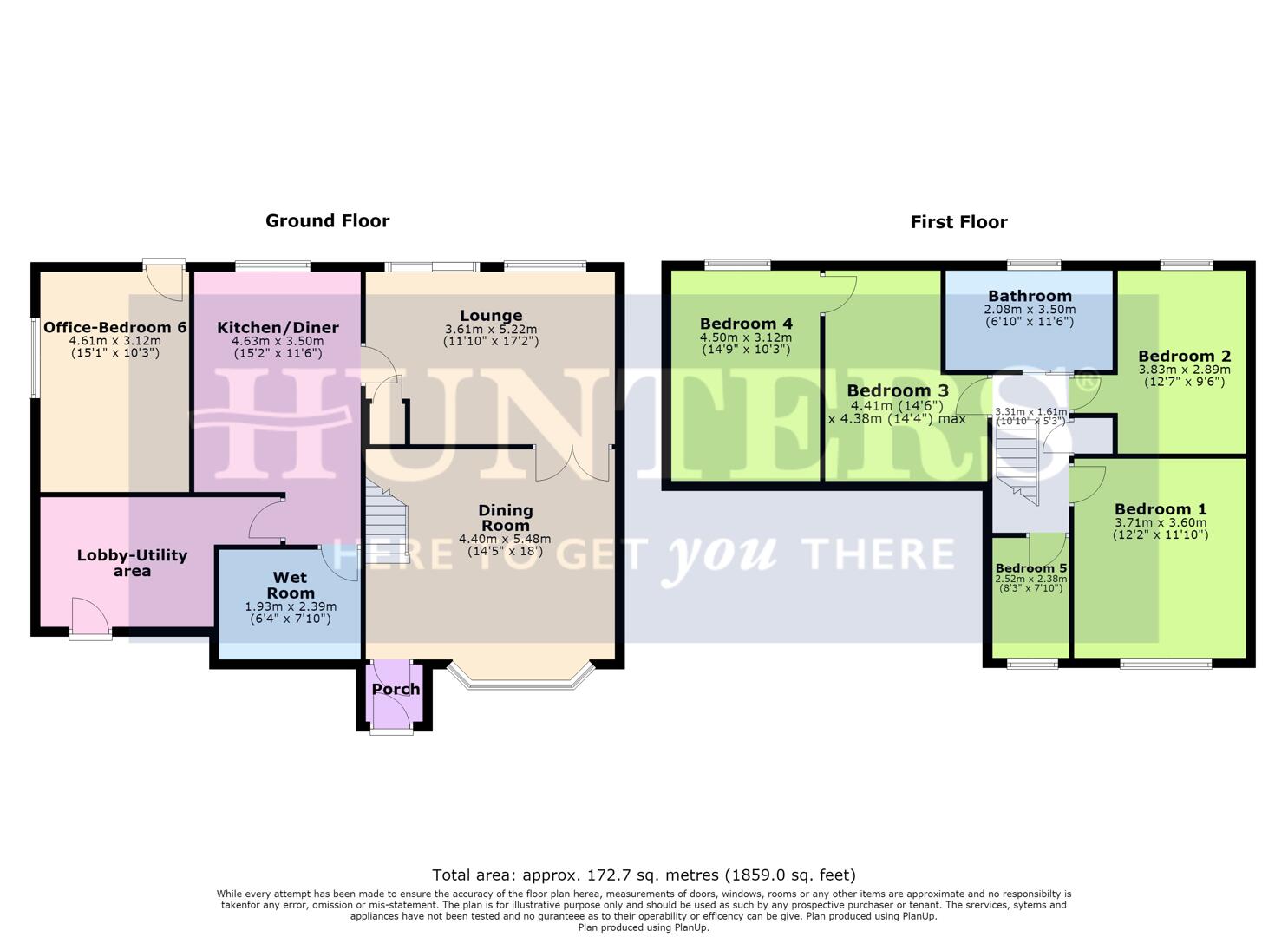 63, Rosebank Road, Leicester floorplan