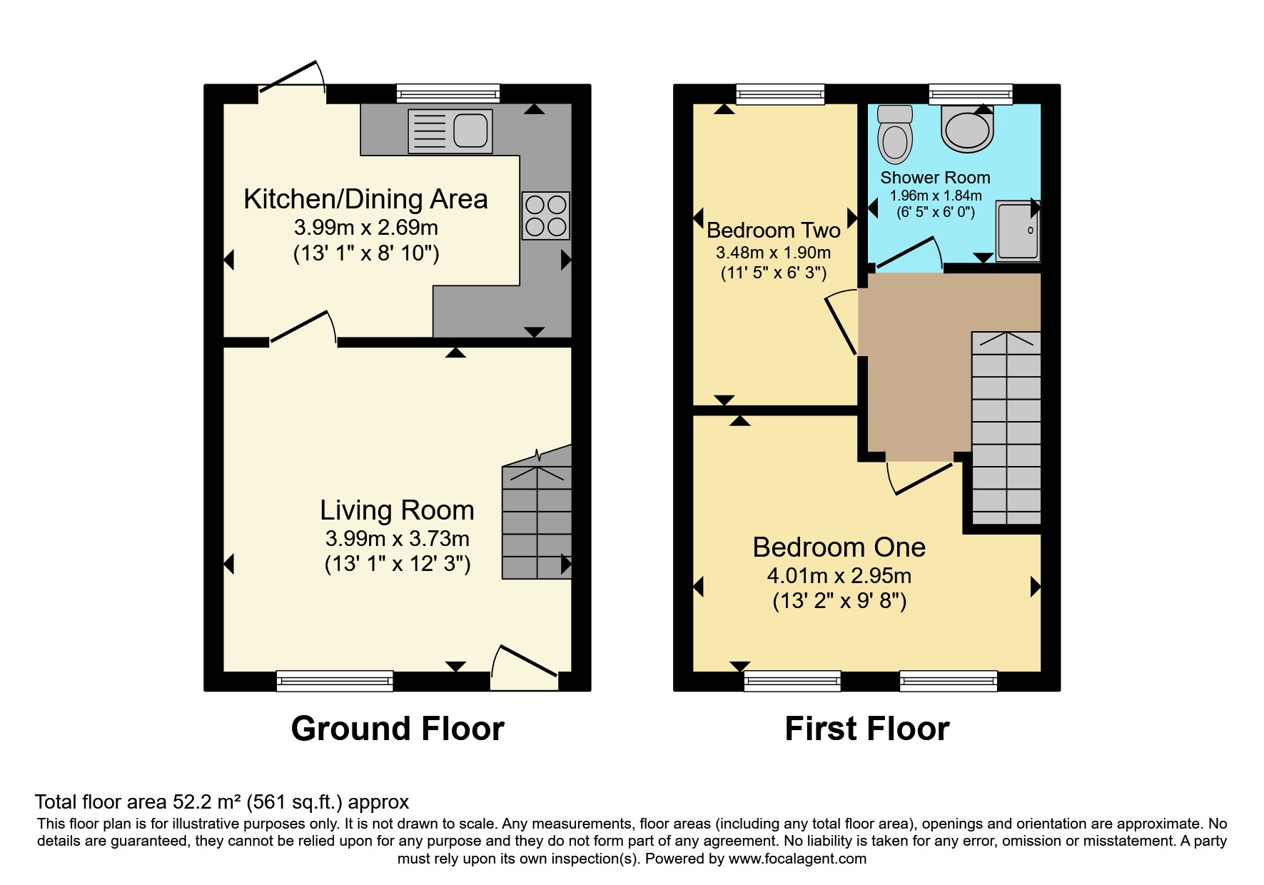8, Stennack Parc, Penzance floorplan