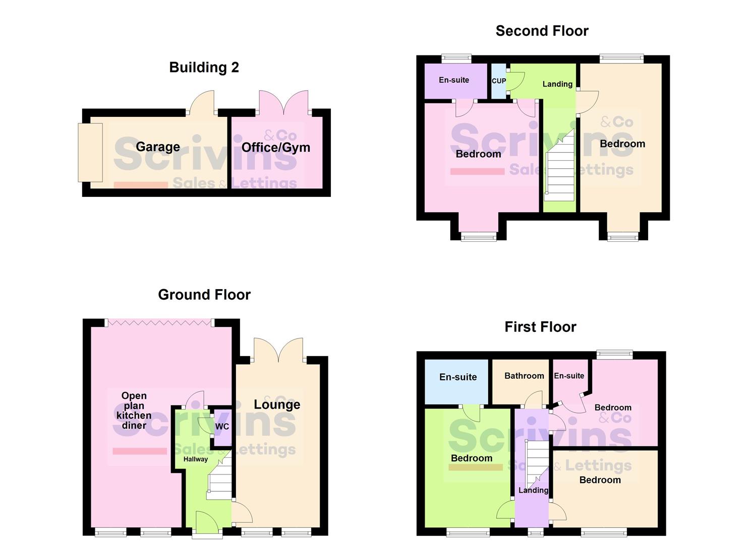 11, Bradgate Gardens, Hinckley floorplan