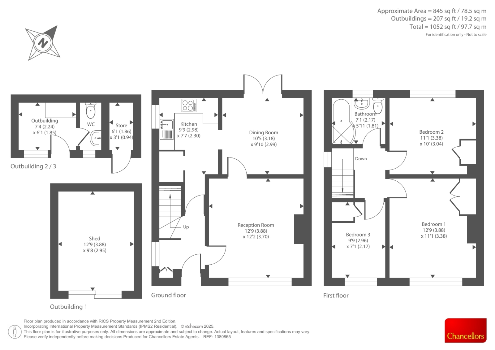20 CHURCHILL AVENUE, Leominster, Leominster floorplan