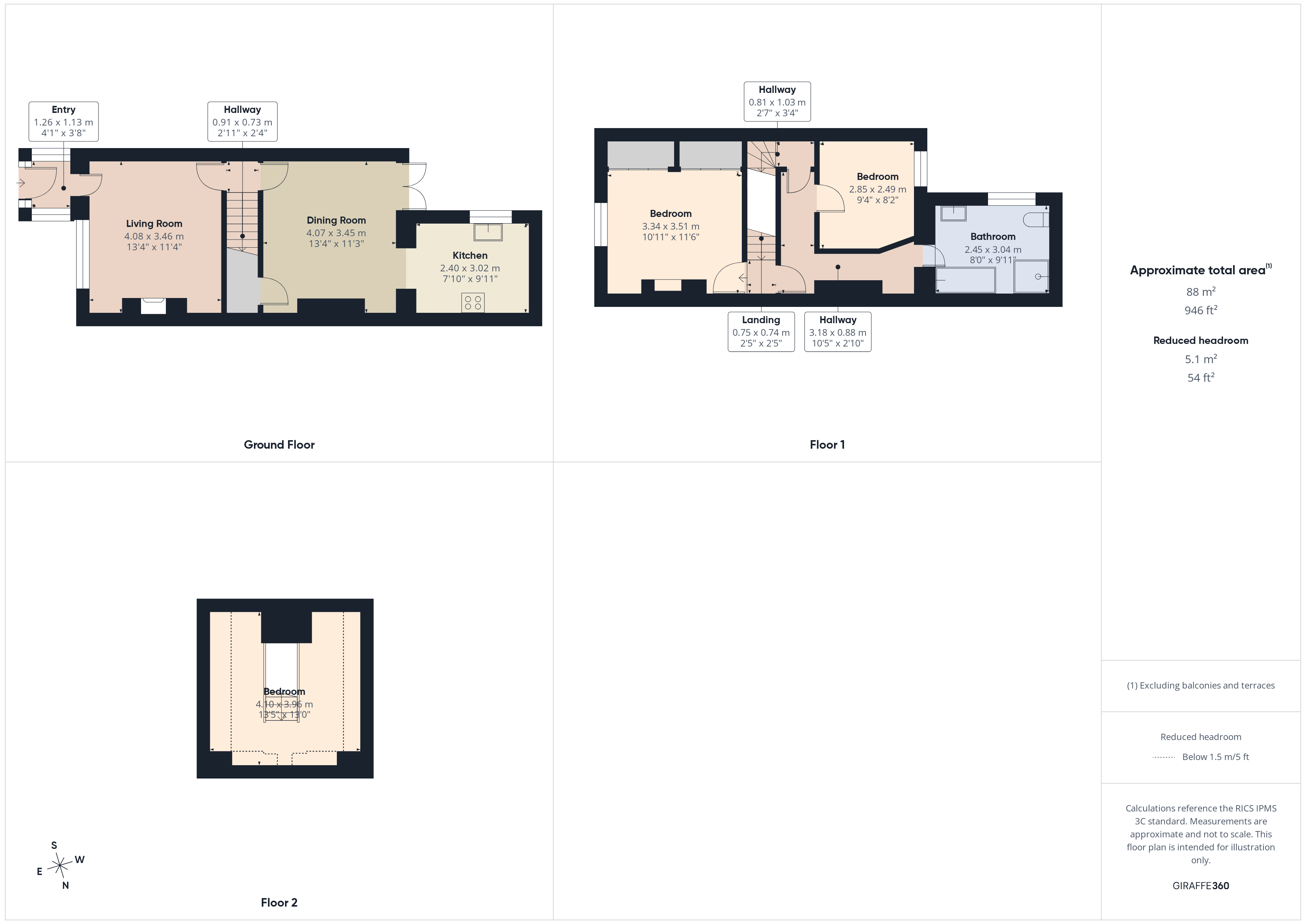 232, High Street, Rochester floorplan