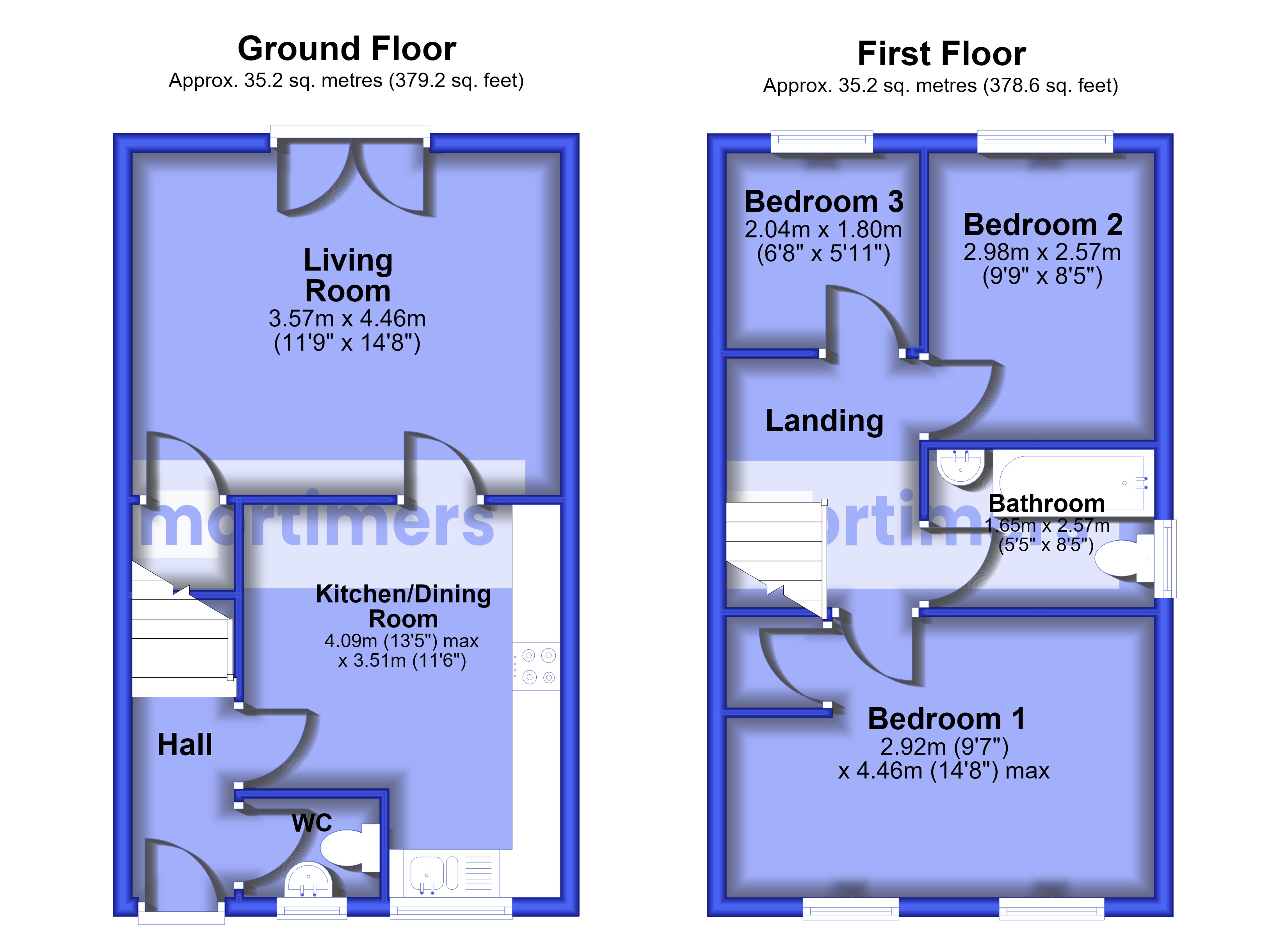 3, Dawson Close, Lancashire floorplan