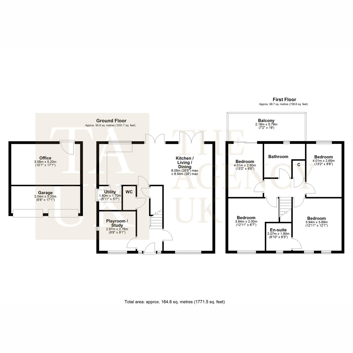 7, Hawthorn Close, Disley floorplan