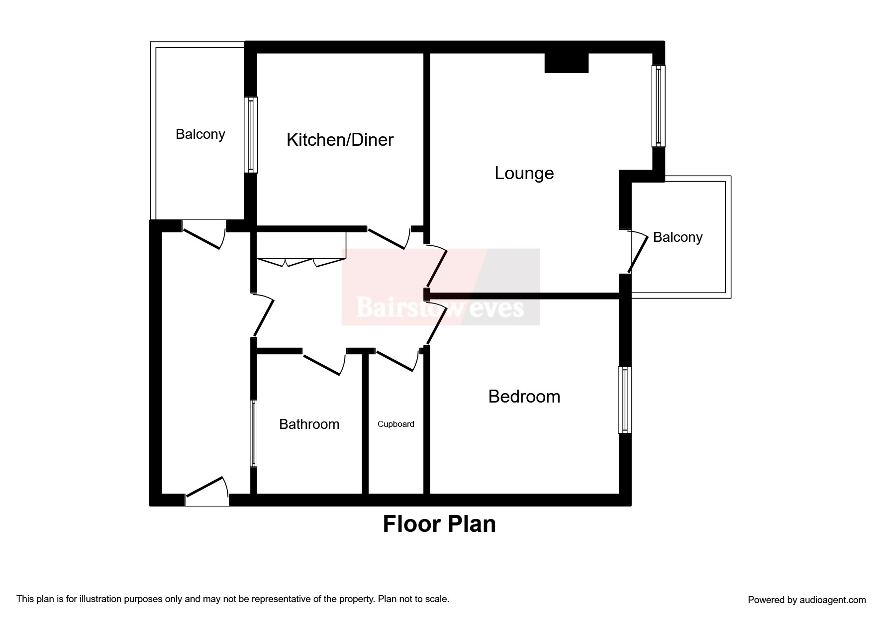 1 Bedrooms Flat to rent in Whiting Avenue, Barking IG11