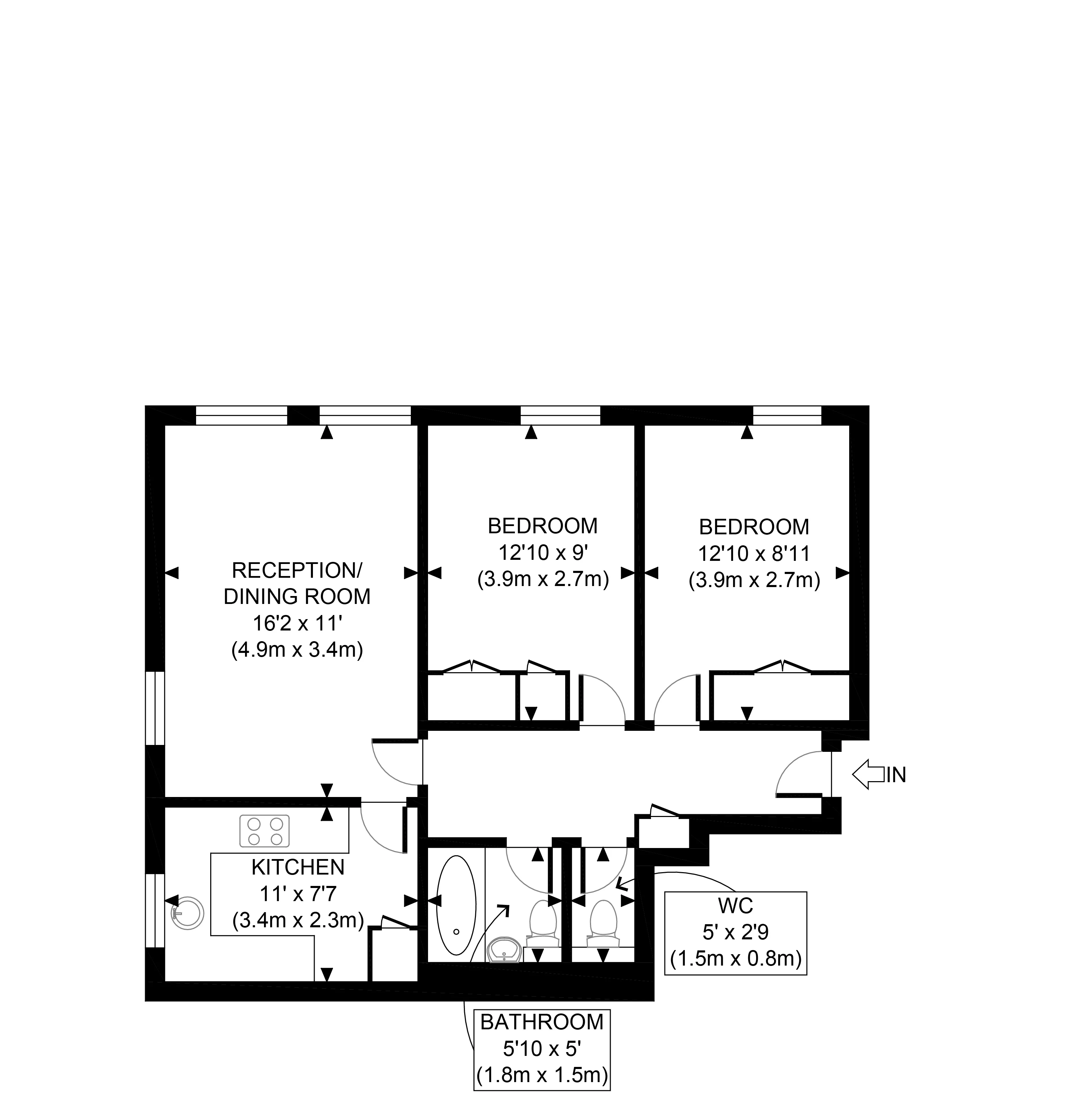 Landward Court, Harrowby Street, London floorplan