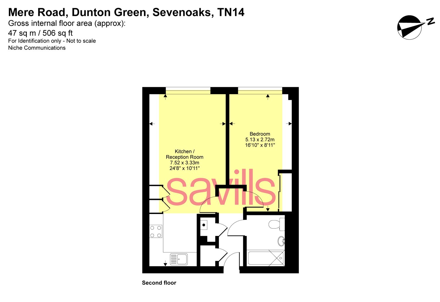 27 Swinton Court,, Mere Road, Sevenoaks floorplan