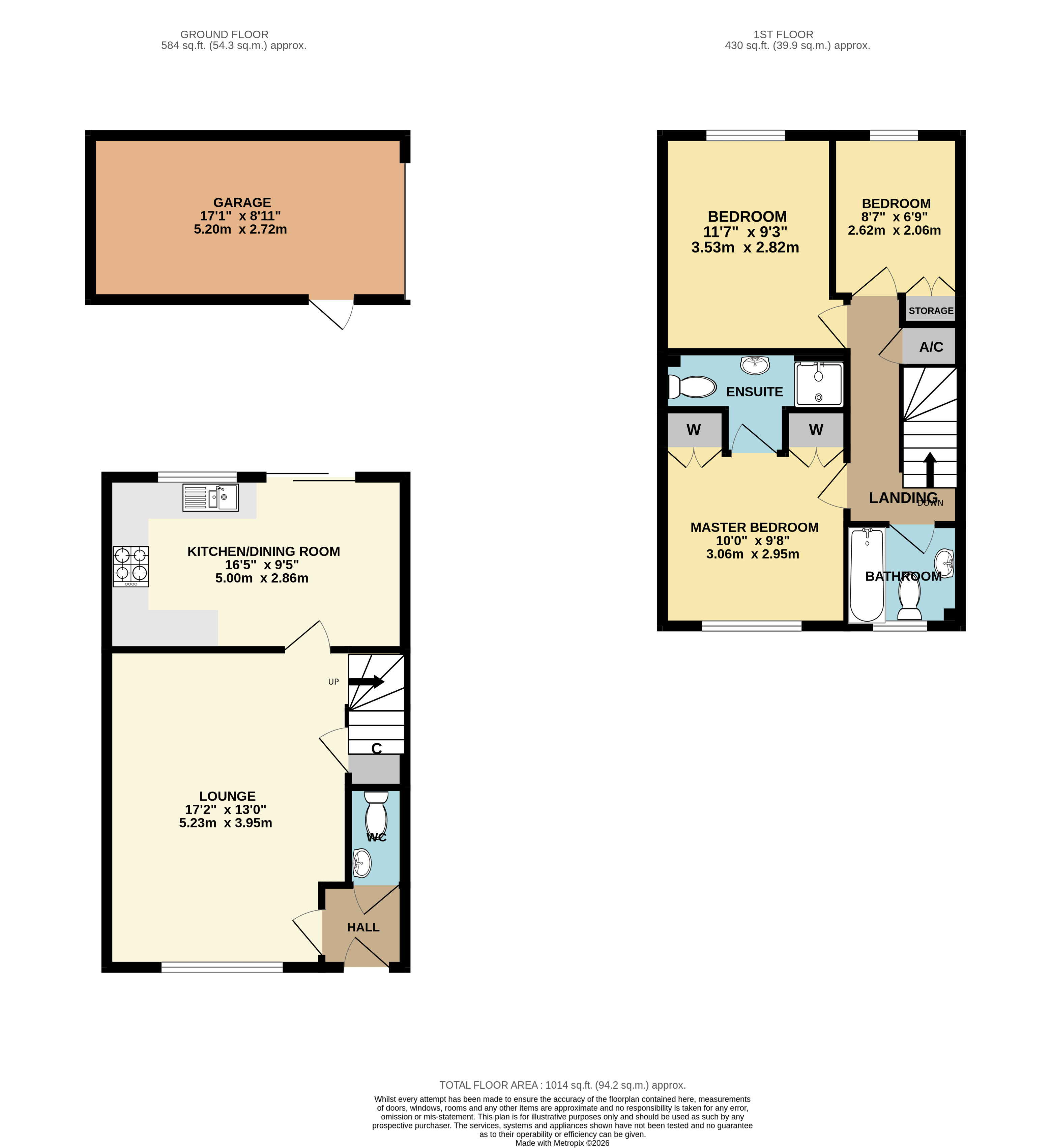 23, Kissing Batch, Frome floorplan