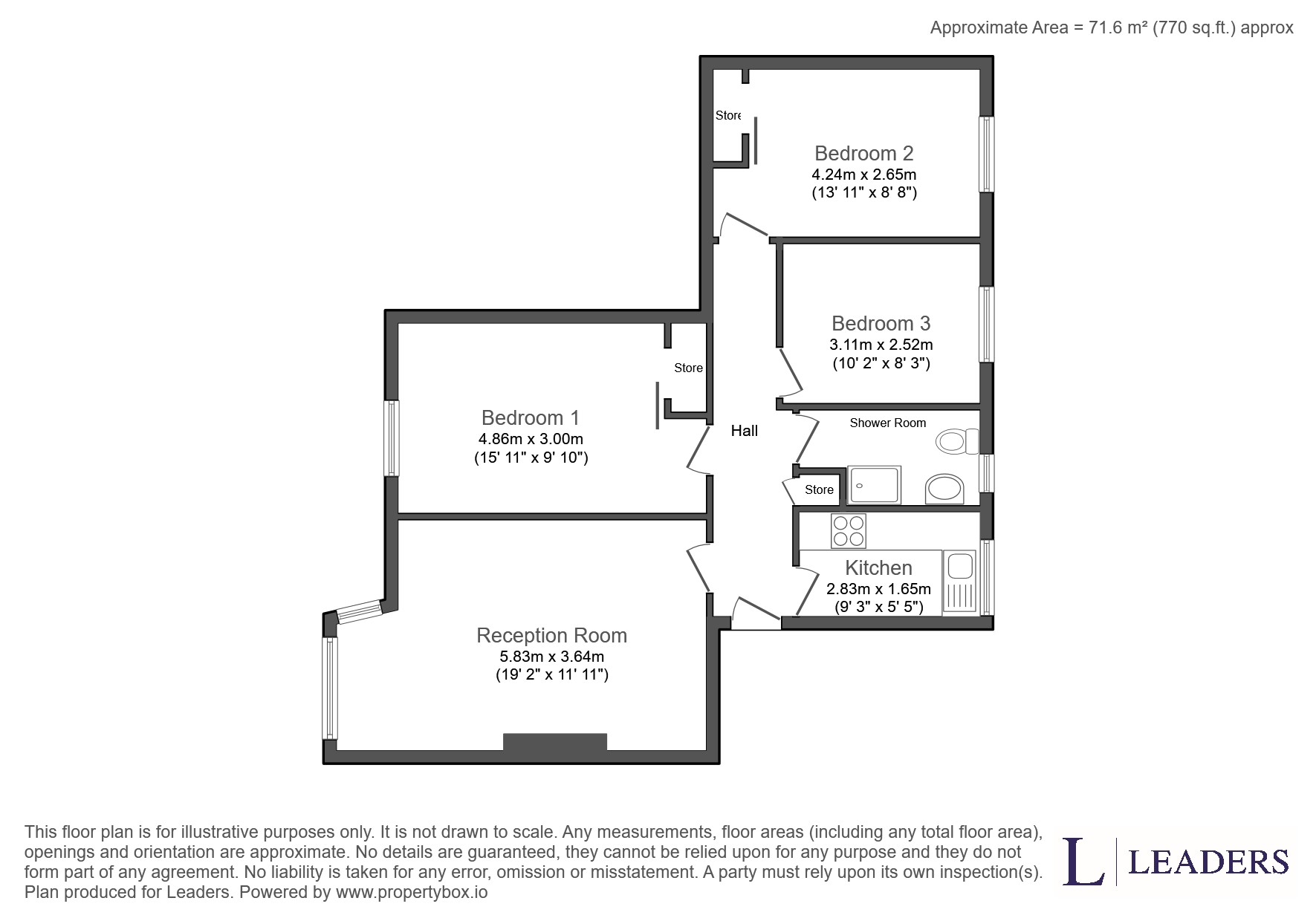 Room 1, 14 Crown Point, Beulah Hill, London floorplan