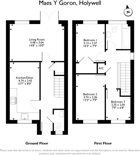 3 Bedrooms Detached house for sale in Maes Y Goron, Lixwm, Holywell CH8