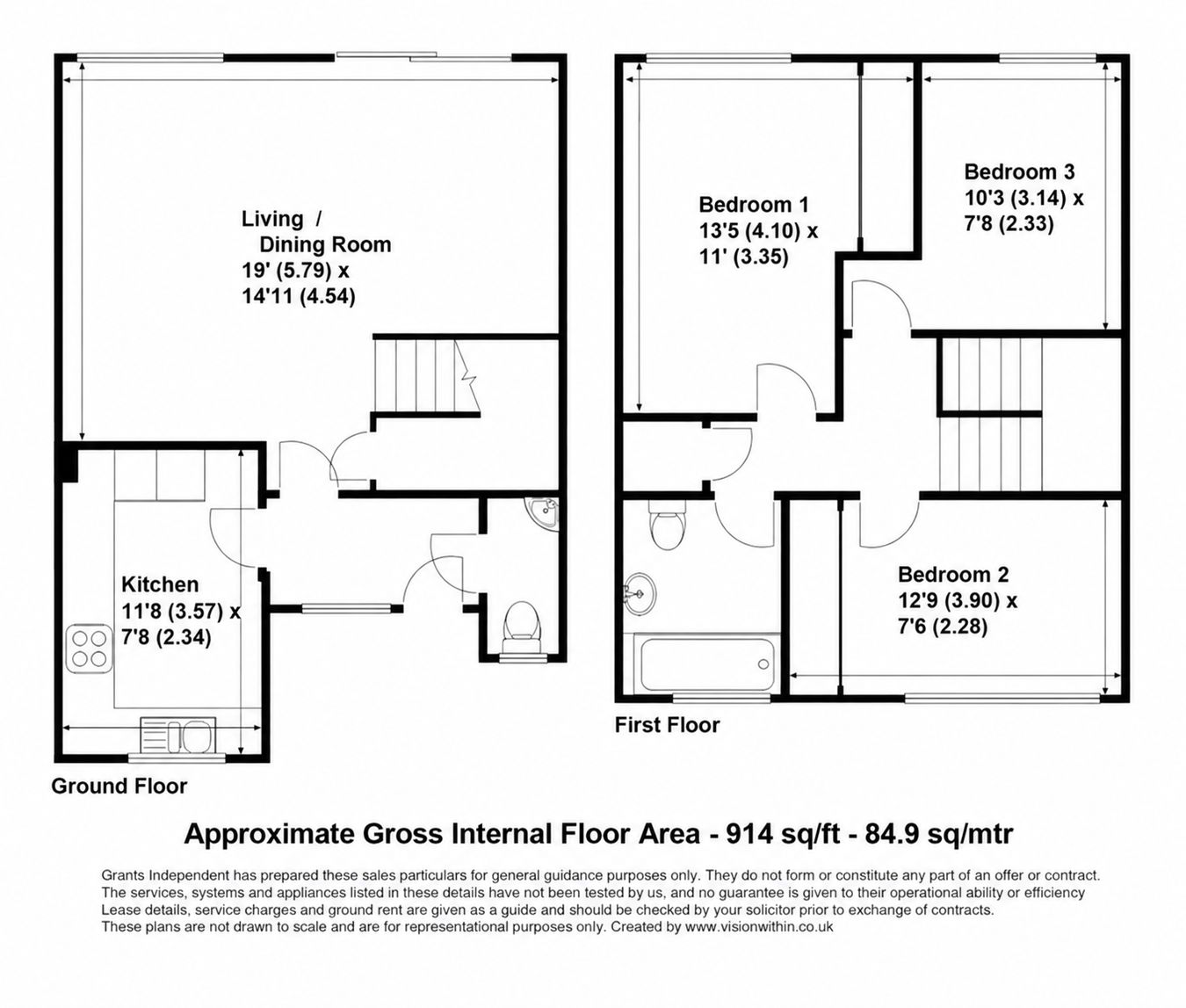 22, Netherby Park, Weybridge floorplan