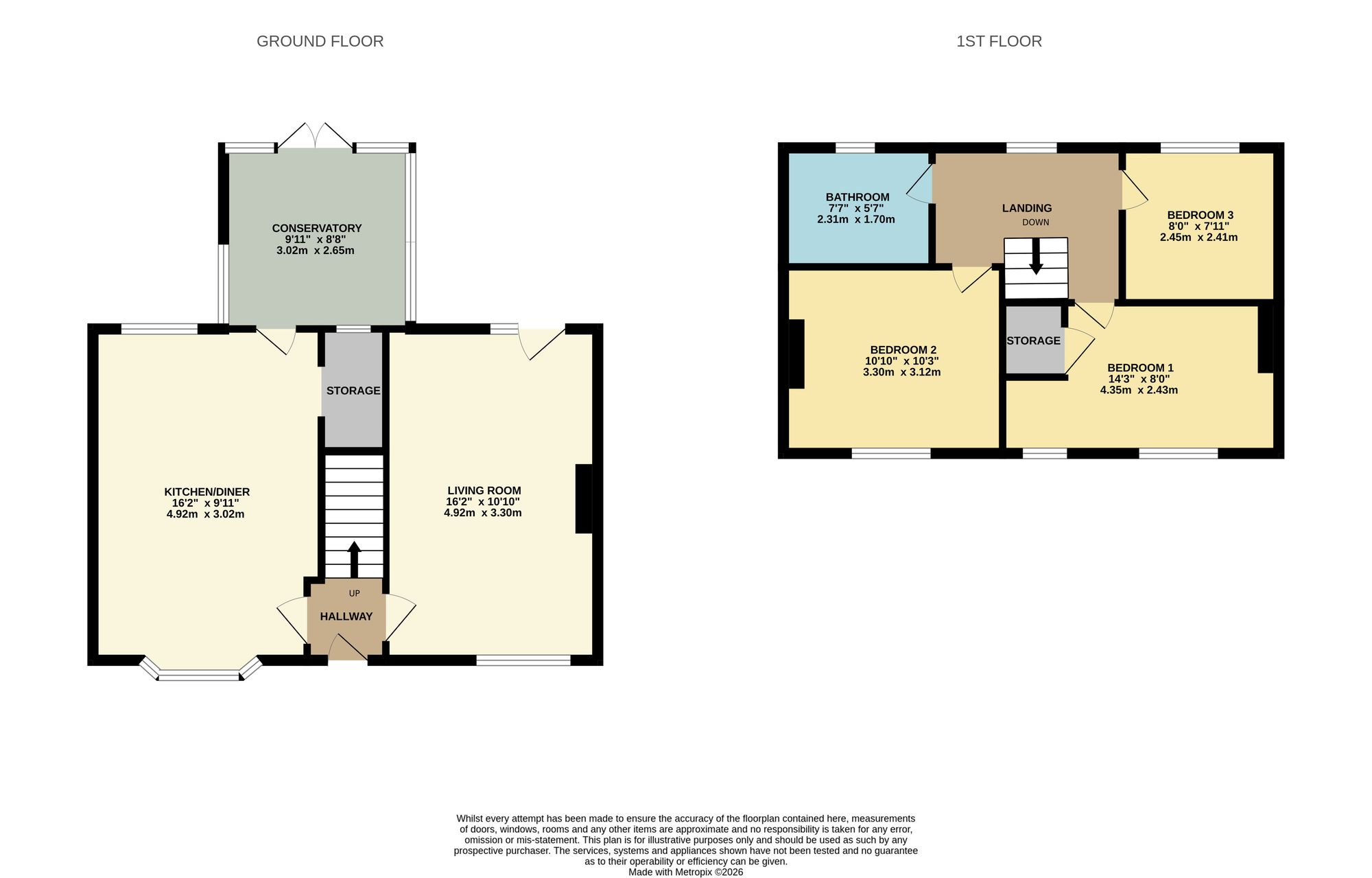 47 Lyndhurst Avenue, Mansfield floorplan