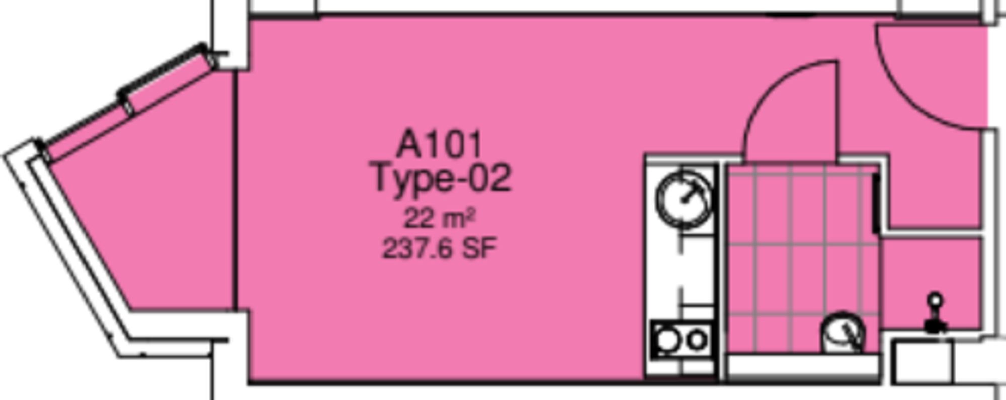 215B Liverpool One, 1 David Lewis St, Liverpool floorplan