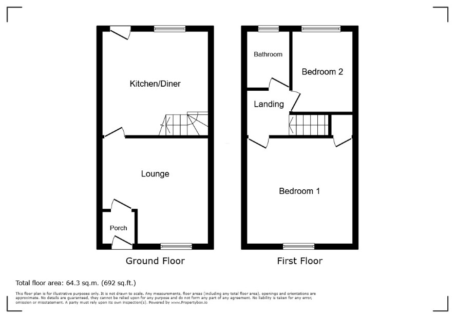 47 Baden Powell Street, Walney, Barrow-In-Furness floorplan