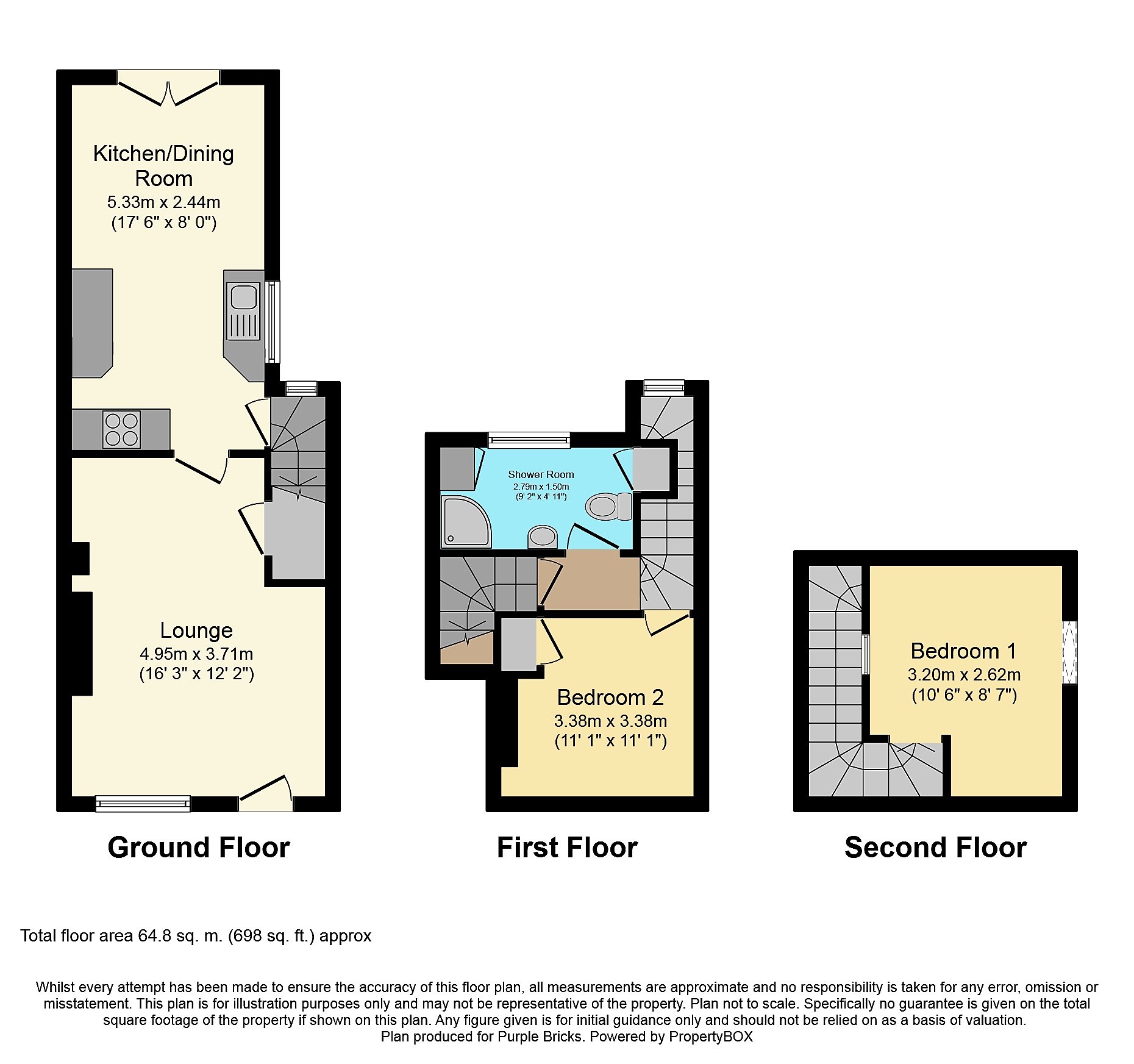 2 Bedrooms Terraced house for sale in Church Road, Tamworth B78