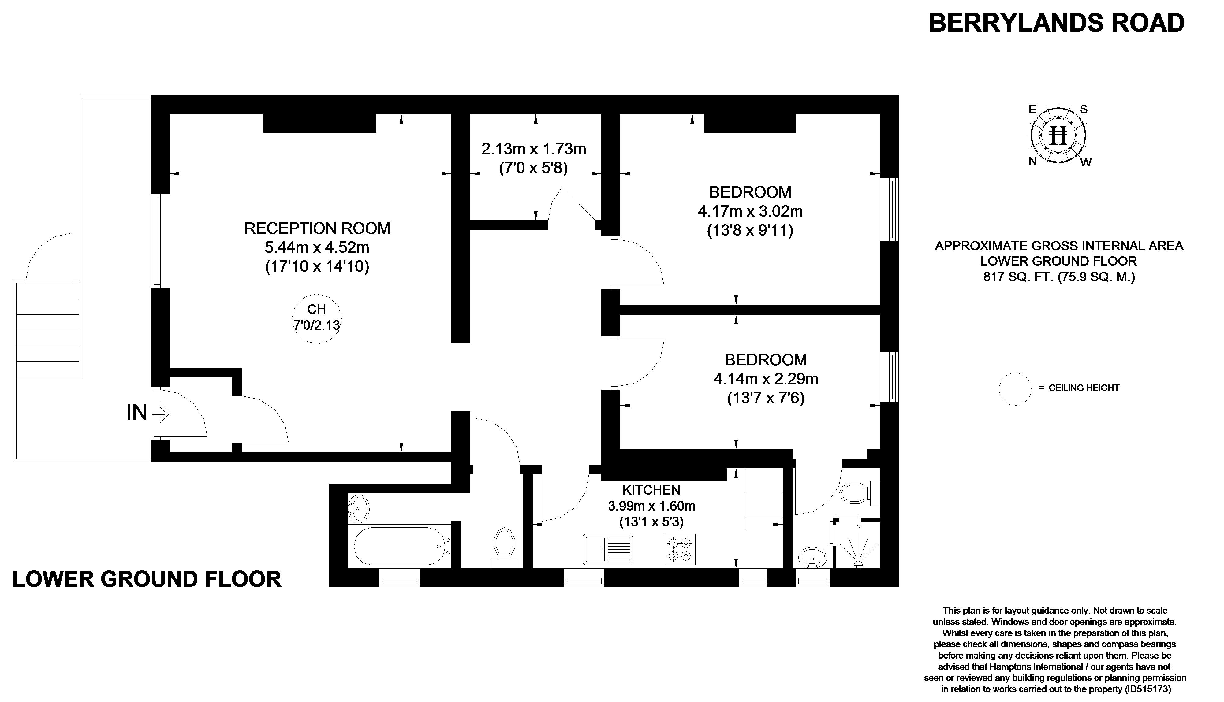 2 Bedrooms Flat to rent in Berrylands Road, Berrylands, Surbiton KT5