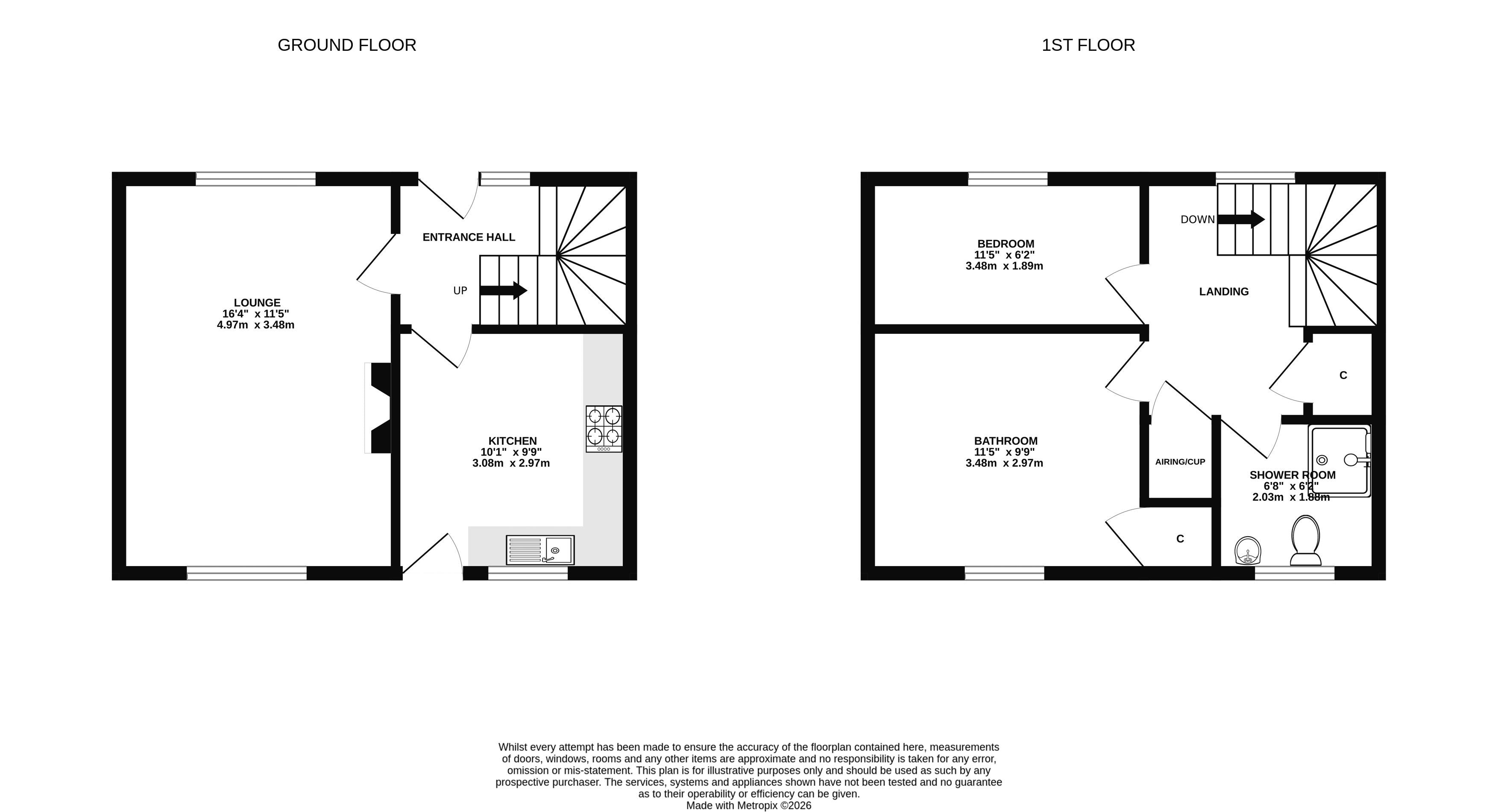 14, Nightingale Close, Norwich floorplan