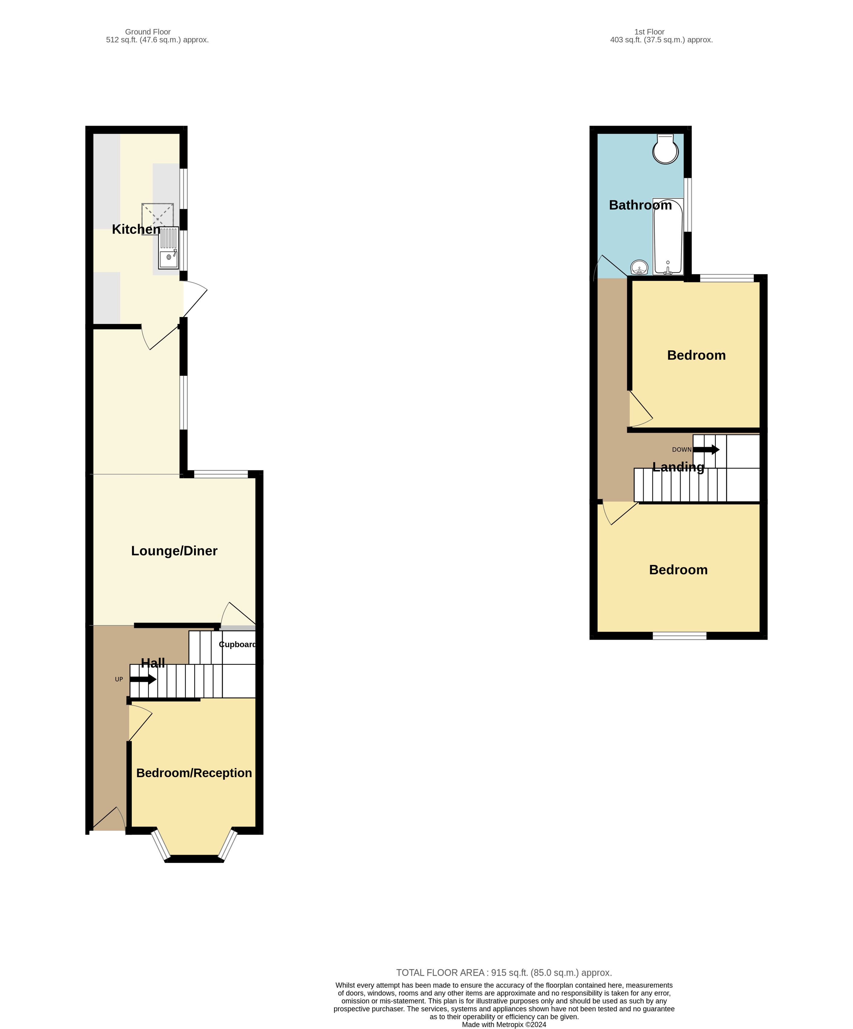 103, Lower Cheltenham Place, Bristol floorplan