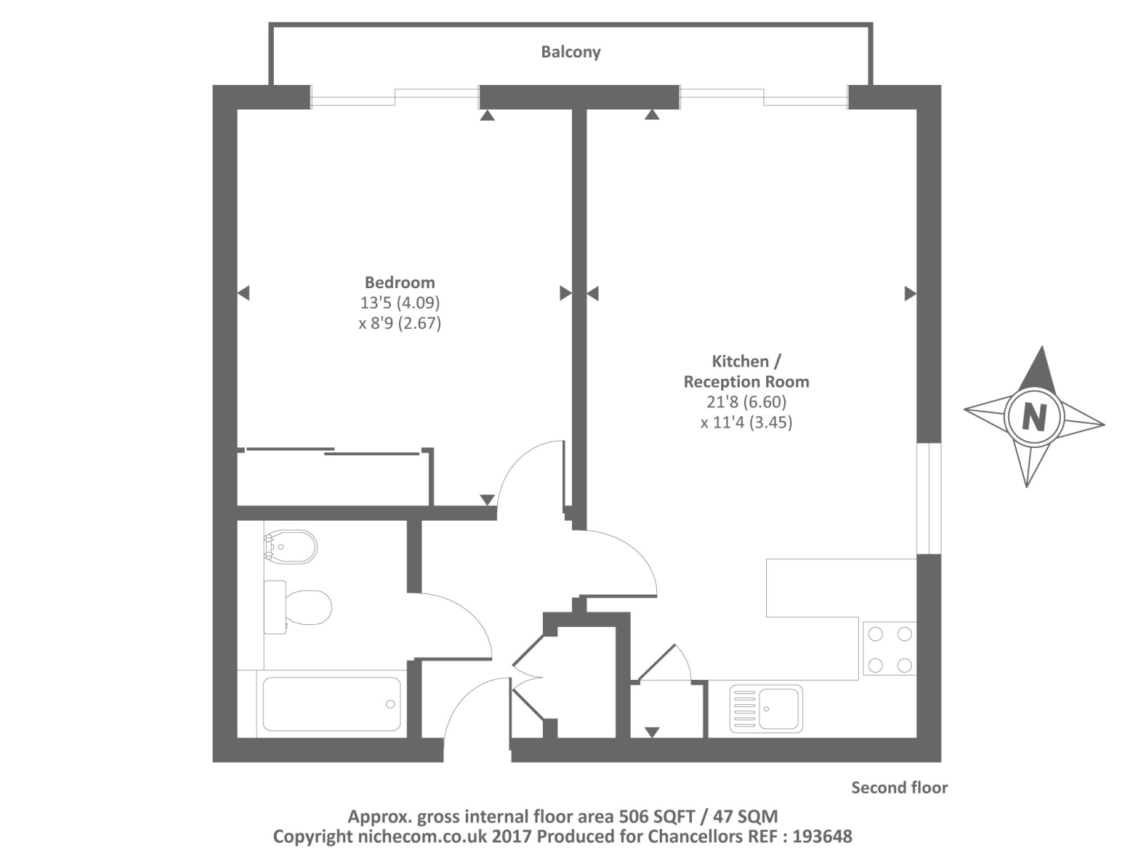 1 Bedrooms Flat to rent in Botley, Oxford OX2