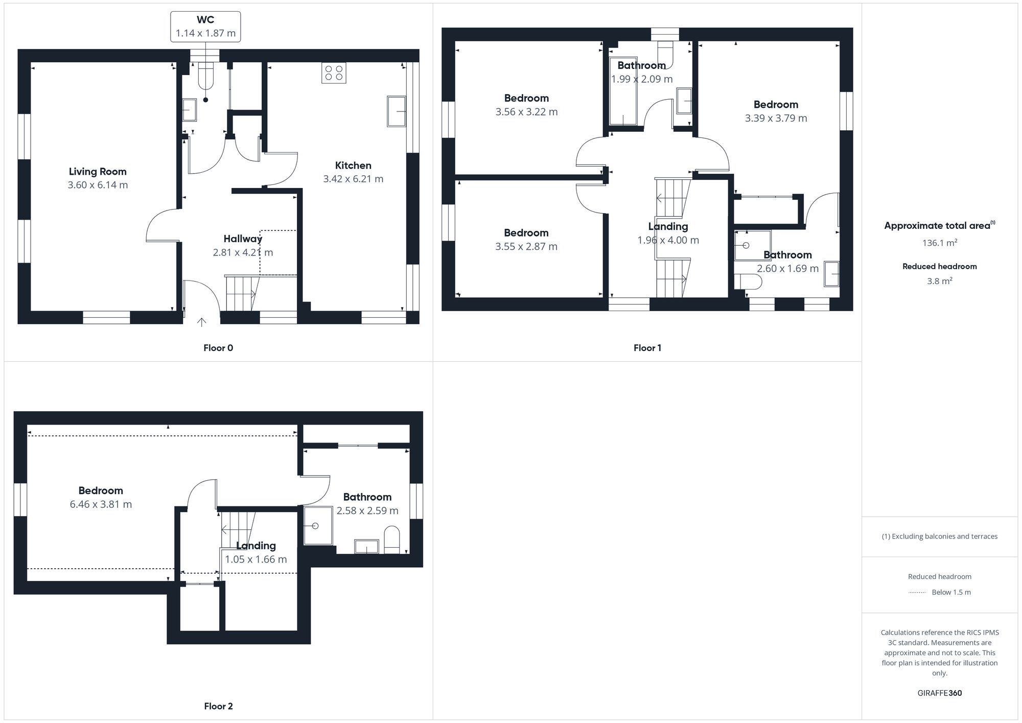5 Higher Town Court Rensey Lane, Crediton floorplan