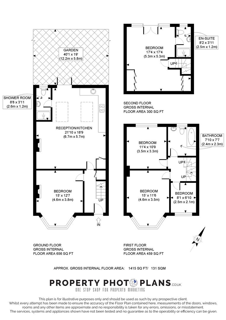 30, Court Way, Acton floorplan