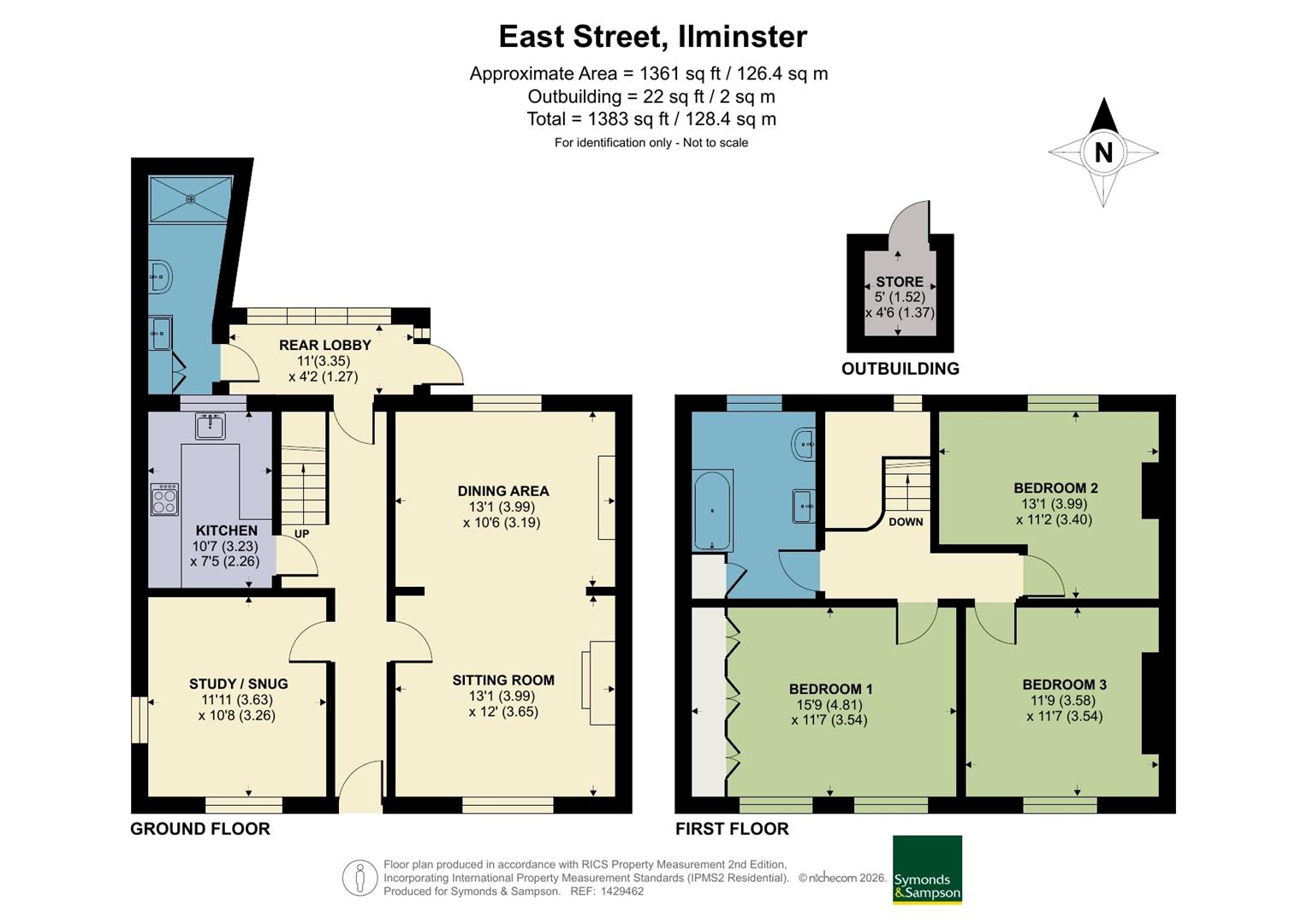 Venusta House, East Street, Ilminster floorplan