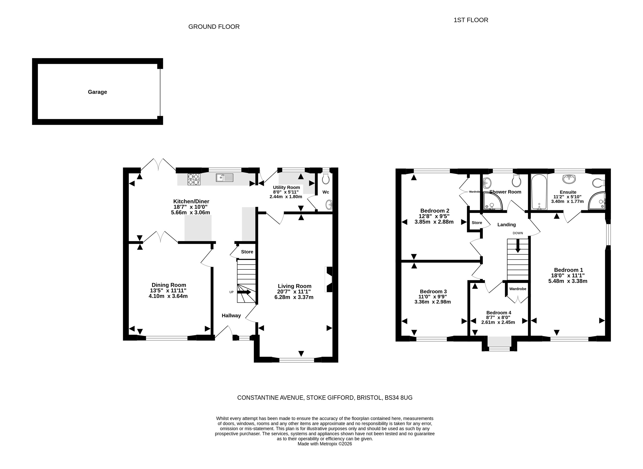 2 Constantine Avenue, Bristol floorplan