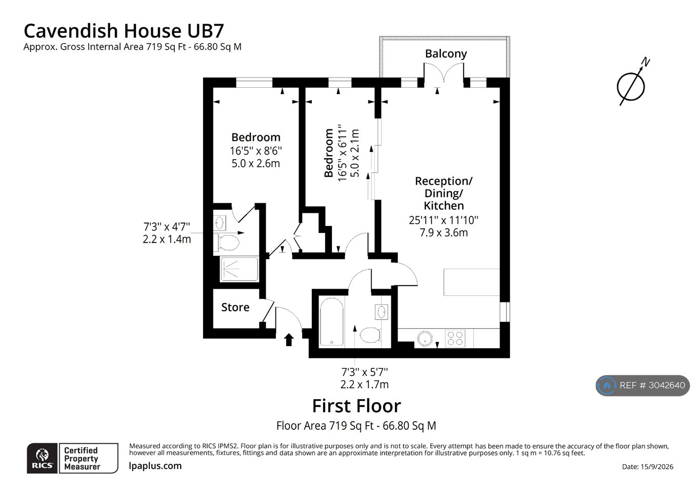 Cavendish House, Park Lodge Avenue, West Drayton floorplan