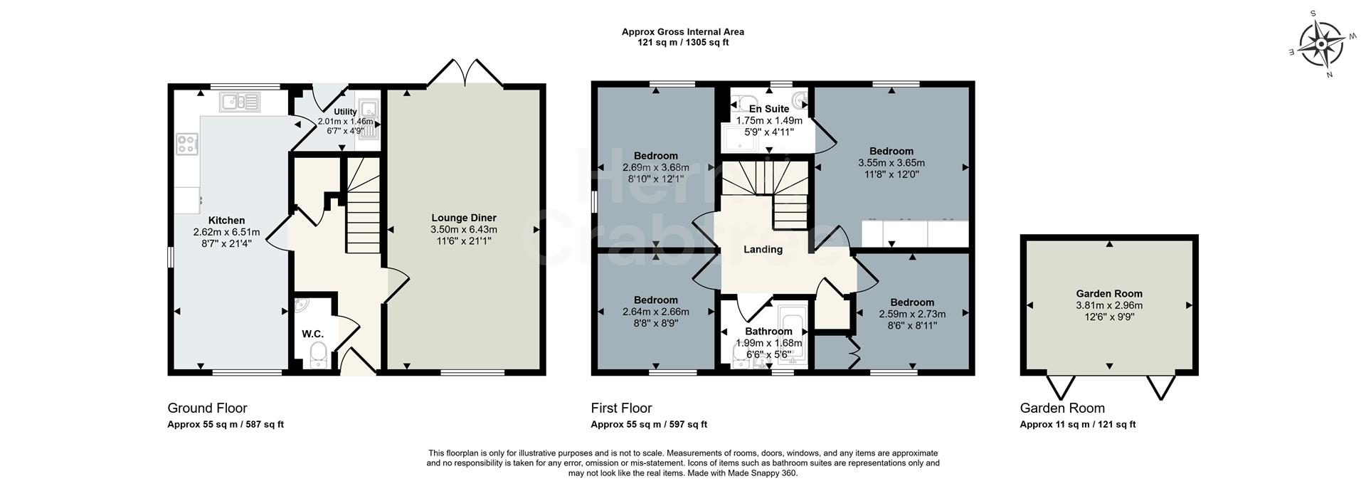 75, Trem Y Coed, Cardiff floorplan