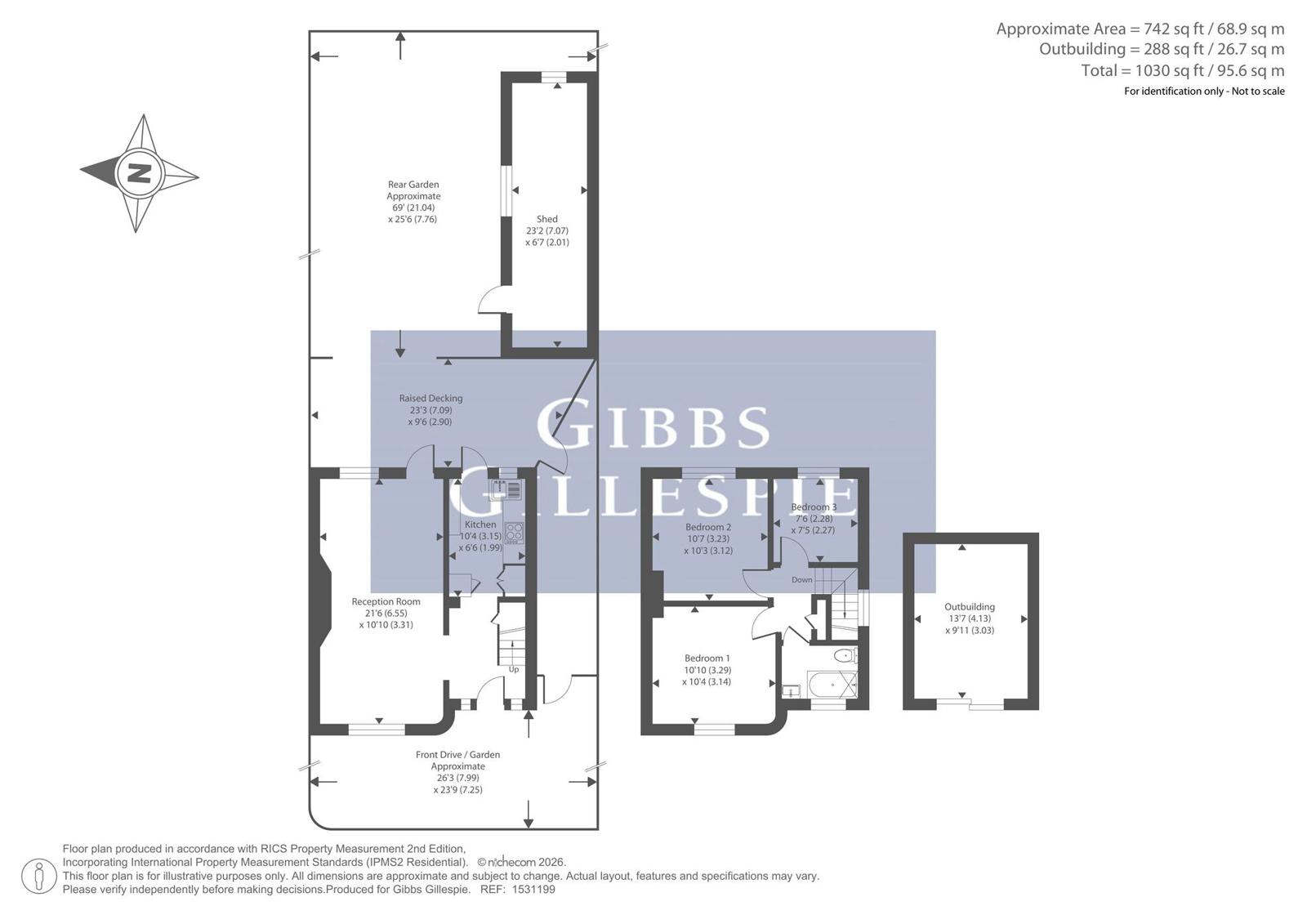 71, Holyrood Avenue, Harrow floorplan