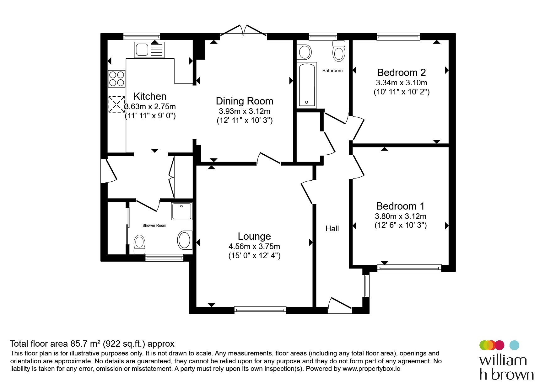 8, Chantry Lane, Swaffham floorplan