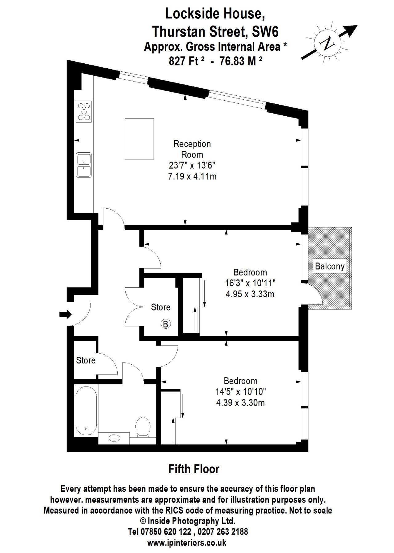 2 Bedrooms Flat to rent in 3 Thurstan Street, London SW6