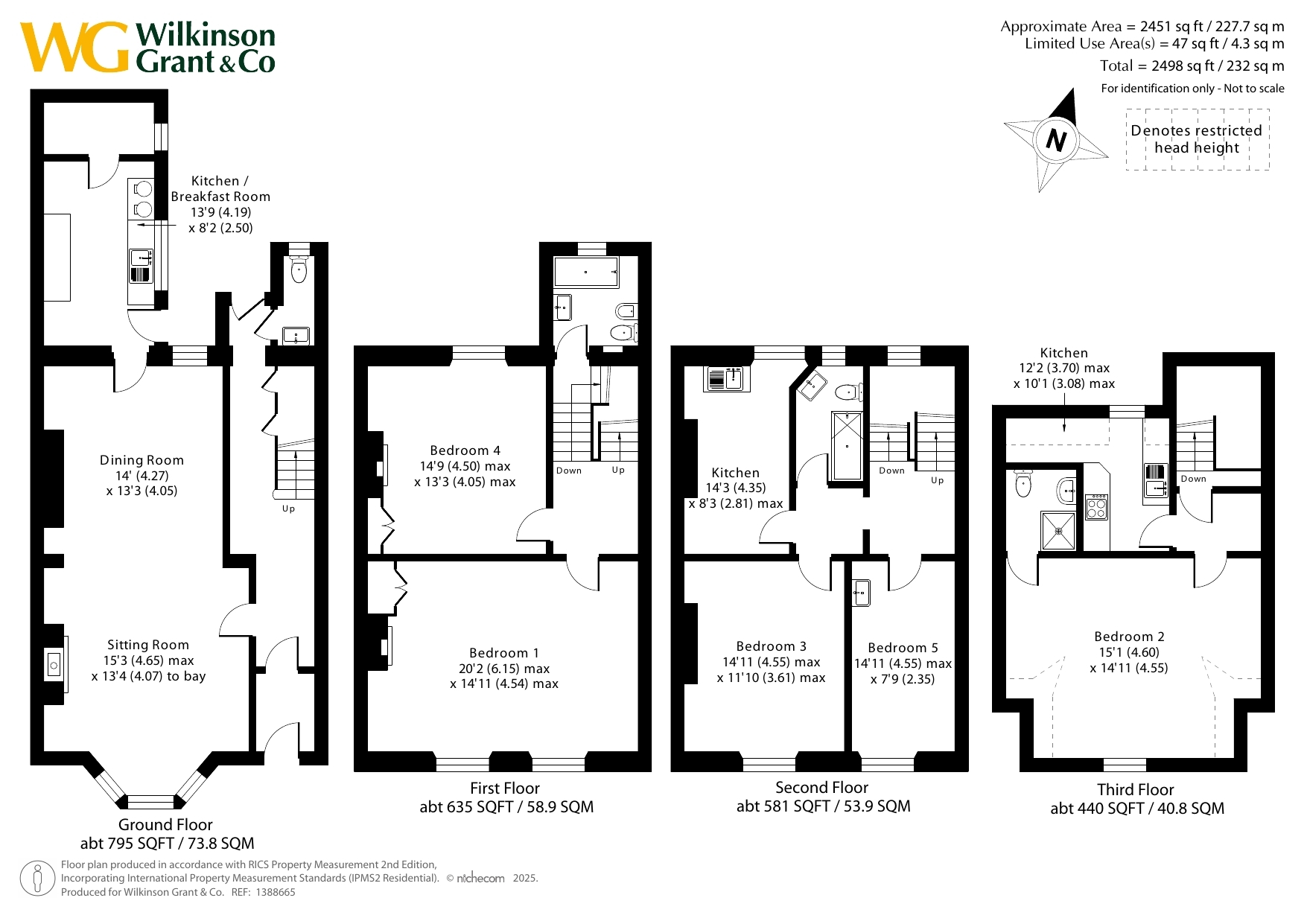 23 New North Road, Exeter floorplan