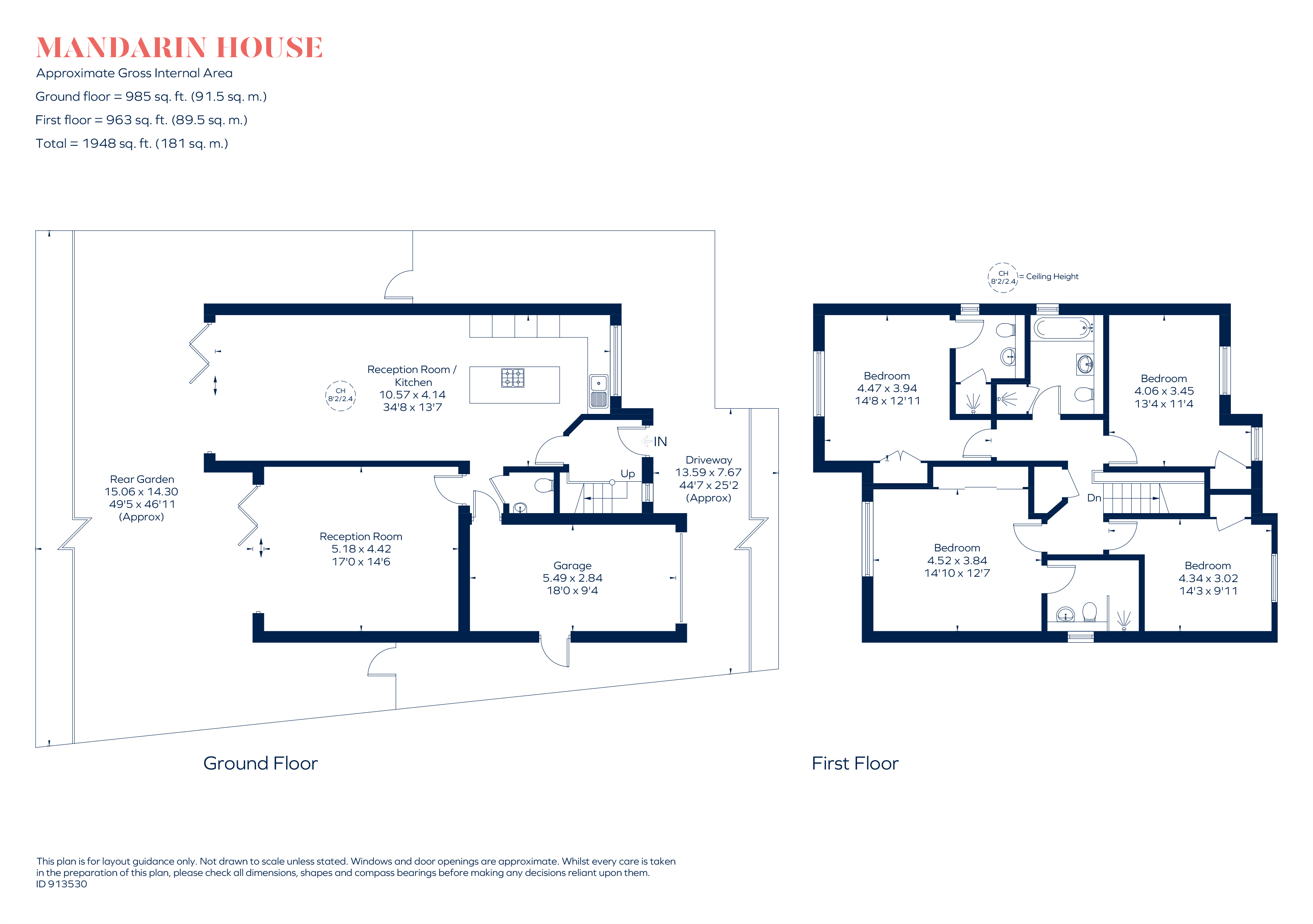 Lower Hampton Road, Sunbury-on-Thames floorplan