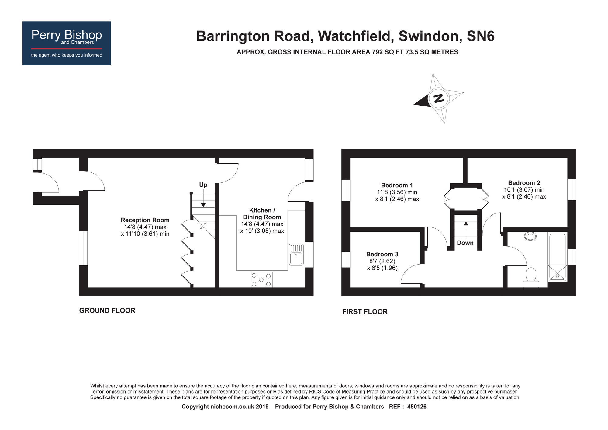 3 Bedrooms Semi-detached house for sale in Barrington Road, Watchfield, Swindon SN6