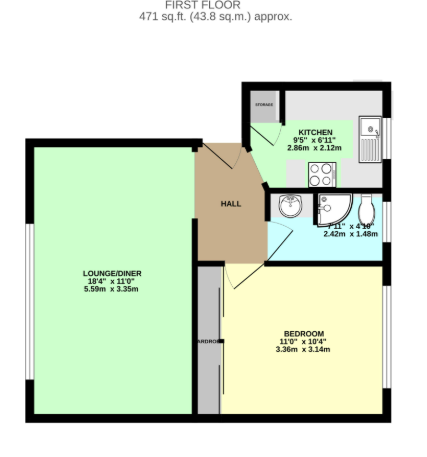 5 Green View Court, Green View Court, Leeds floorplan