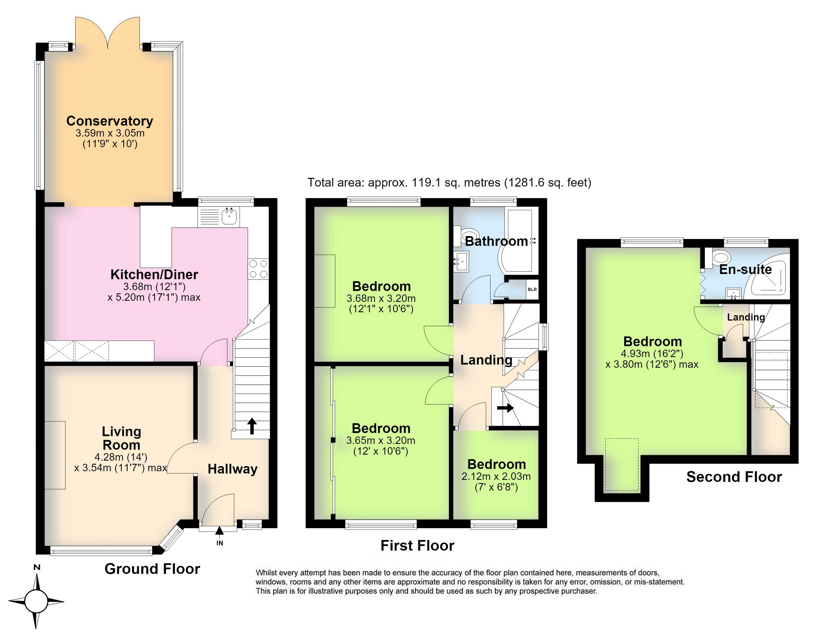 39, North Farm Road, West Sussex floorplan
