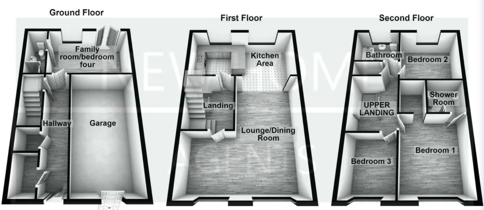 15, Island View, Barry floorplan